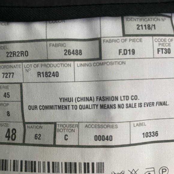 Gucci Suit Jacket Blazer Sz48 - Picture 12 of 12